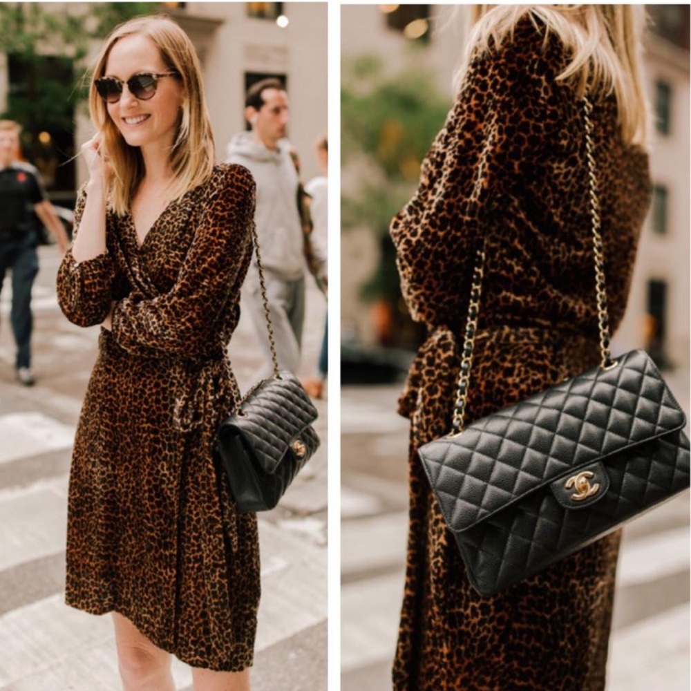 NWT J.Crew drapey wrap dress.